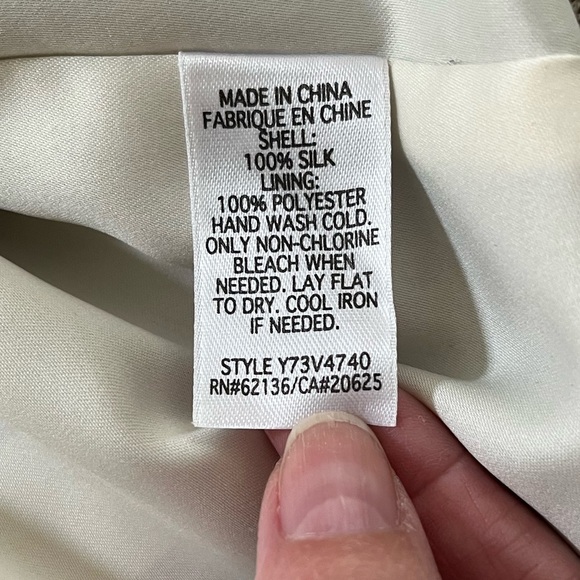 Vintage Guess 100% Silk Plaid Halter Collared Mini Dress Academia Preppy Party - Picture 9 of 11